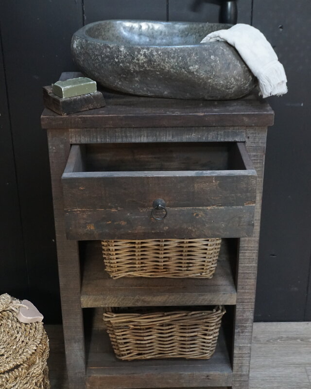 Rene Houtman Toiletmeubel/Badmeubel Roosje H87xB52xD40 cm