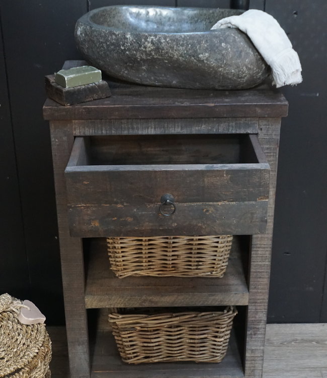 Rene Houtman Toiletmeubel/Badmeubel Roosje H87xB52xD40 cm