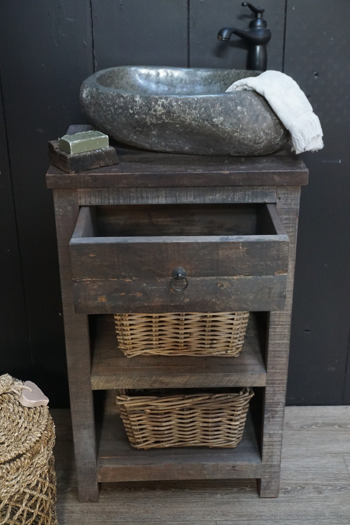 Rene Houtman Toiletmeubel/Badmeubel Roosje H87xB52xD40 cm