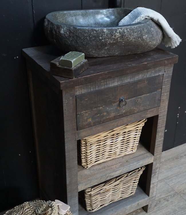 Rene Houtman Toiletmeubel/Badmeubel Roosje H87xB52xD40 cm