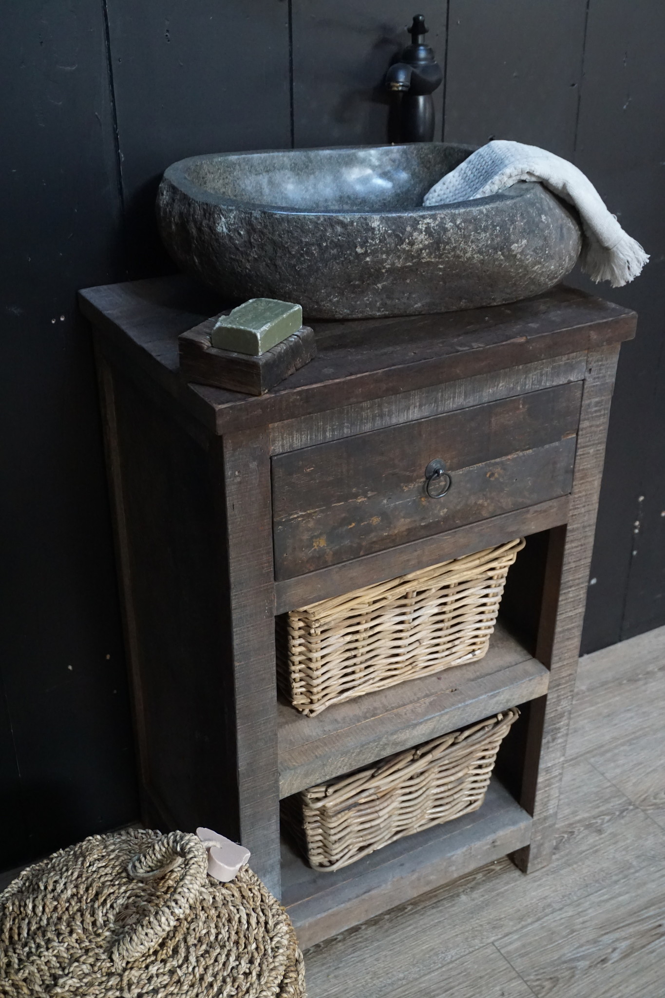 Rene Houtman Toiletmeubel/Badmeubel Roosje H87xB52xD40 cm