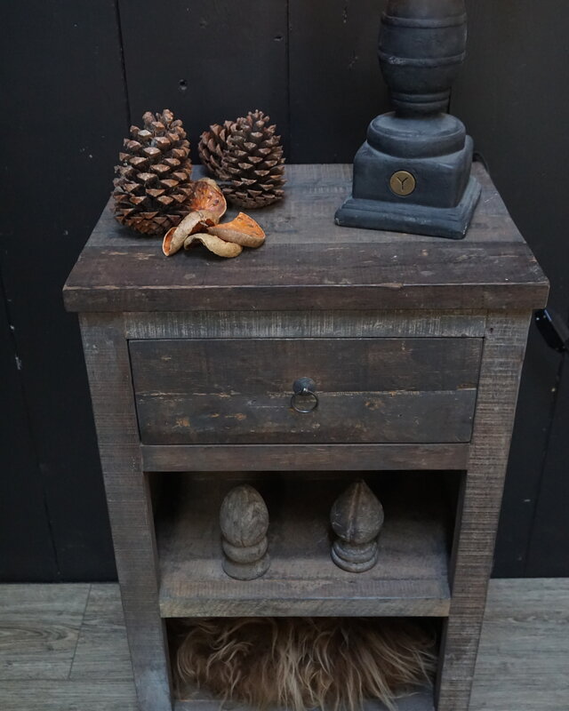 Rene Houtman Sidetable/Muurtafel Roosje H87xB52xD40 cm
