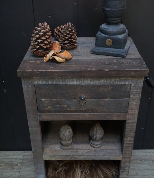 Rene Houtman Sidetable/Muurtafel Roosje H87xB52xD40 cm