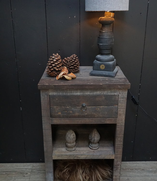 Rene Houtman Sidetable/Muurtafel Roosje H87xB52xD40 cm