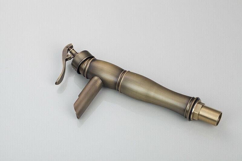 Rene Houtman Bronzen Watervalkraan - Mengbaar - H32 cm