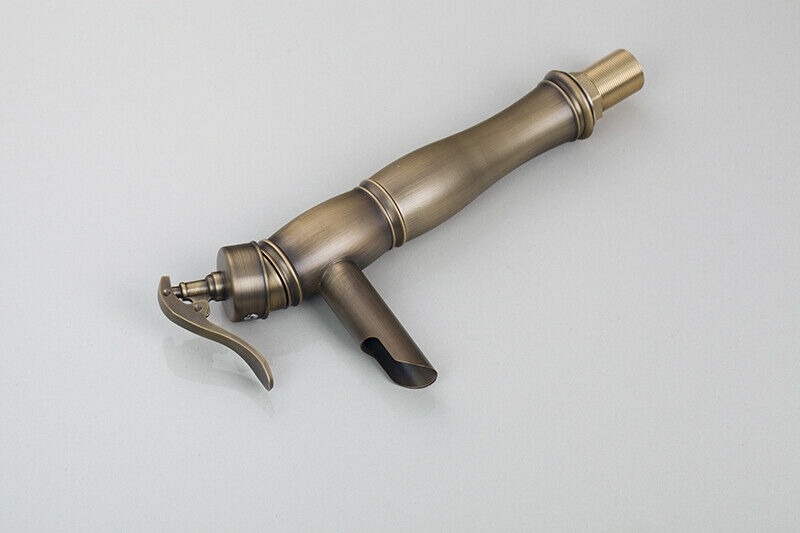 Rene Houtman Bronzen Watervalkraan - Mengbaar - H32 cm