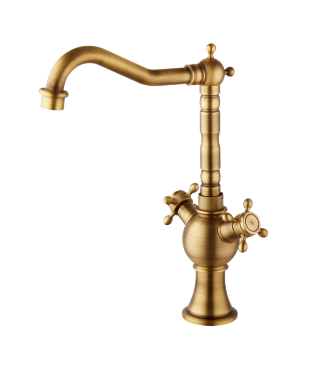 Rene Houtman Landelijke Bronzen Mengkraan - H32 cm