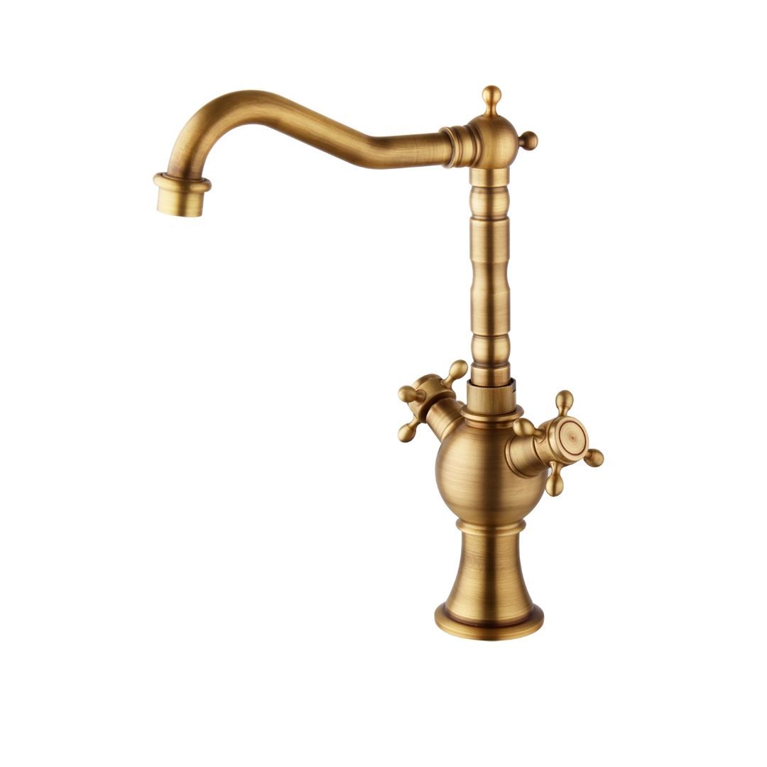 Mengkranen Kopen? Landelijke Bronzen Mengkraan H32 cm Rene Houtman