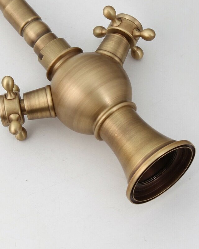 Rene Houtman Landelijke Bronzen Mengkraan - H32 cm