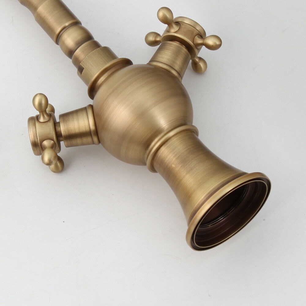Rene Houtman Landelijke Bronzen Mengkraan - H32 cm