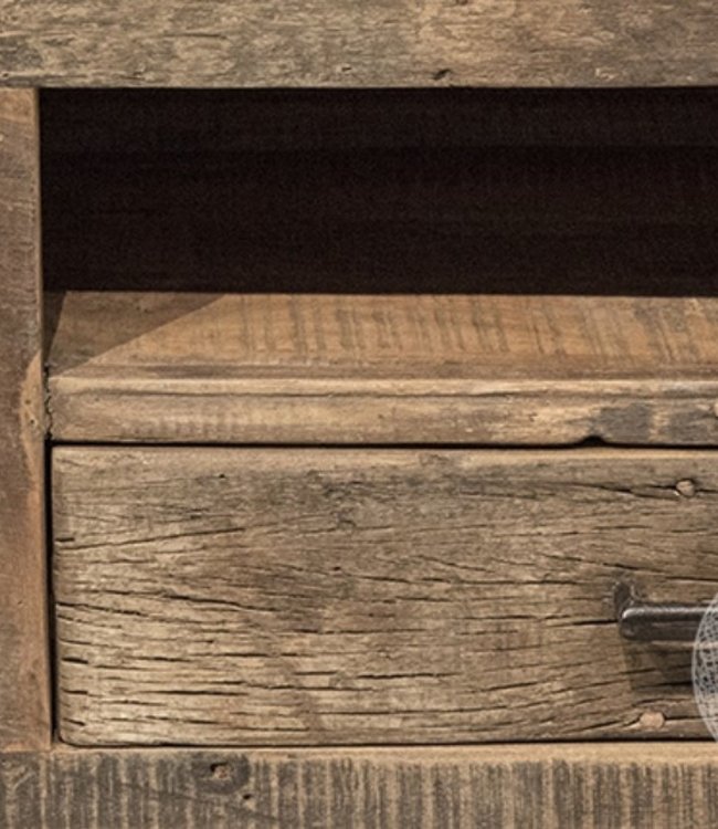 Be-Uniq TV-Dressoir | Urban Collection | 200 cm | Oud Hout