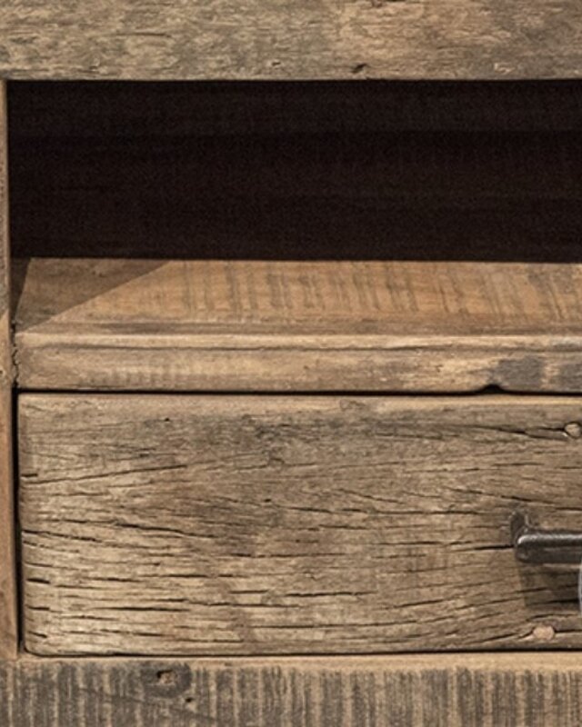 Be-Uniq TV-Meubel | Urban Collection | 130 cm | Oud Hout