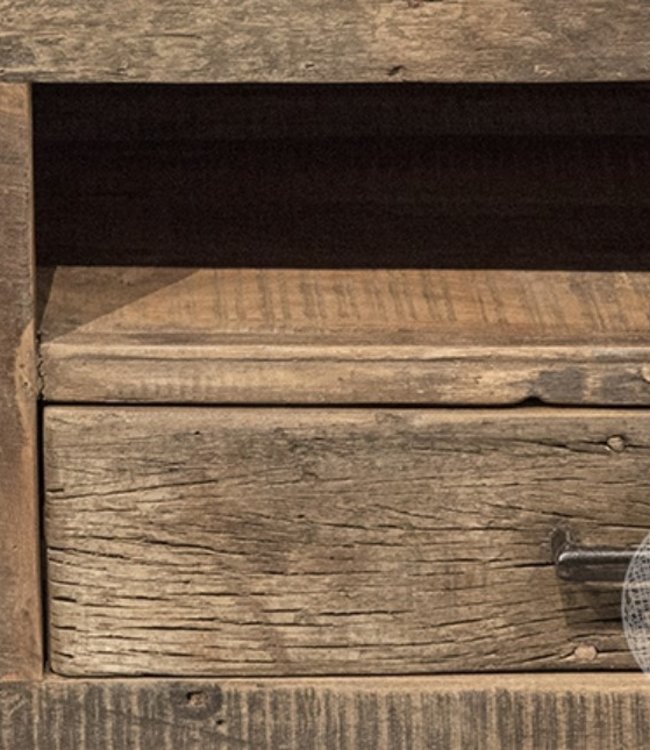 Be-Uniq TV-Meubel | Urban Collection | 130 cm | Oud Hout