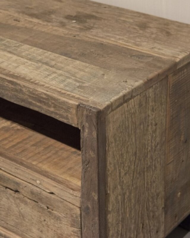 Be-Uniq TV-Meubel | Urban Collection | 130 cm | Oud Hout