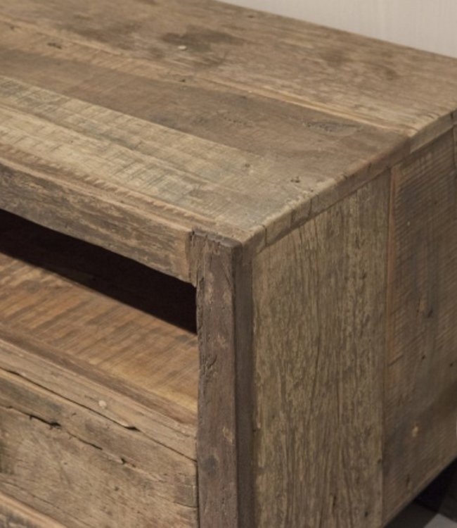 Be-Uniq TV-Meubel | Urban Collection | 130 cm | Oud Hout