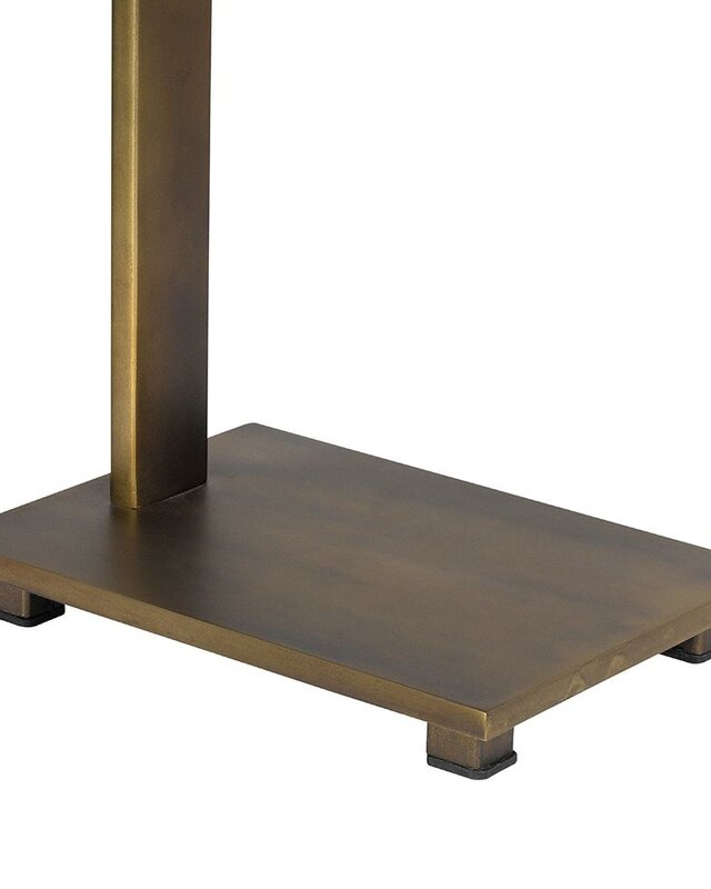 Frezoli Piana Tafellamp - Donker Messing - H53 cm
