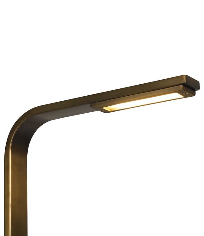 Frezoli Piana Tafellamp - Donker Messing - H53 cm