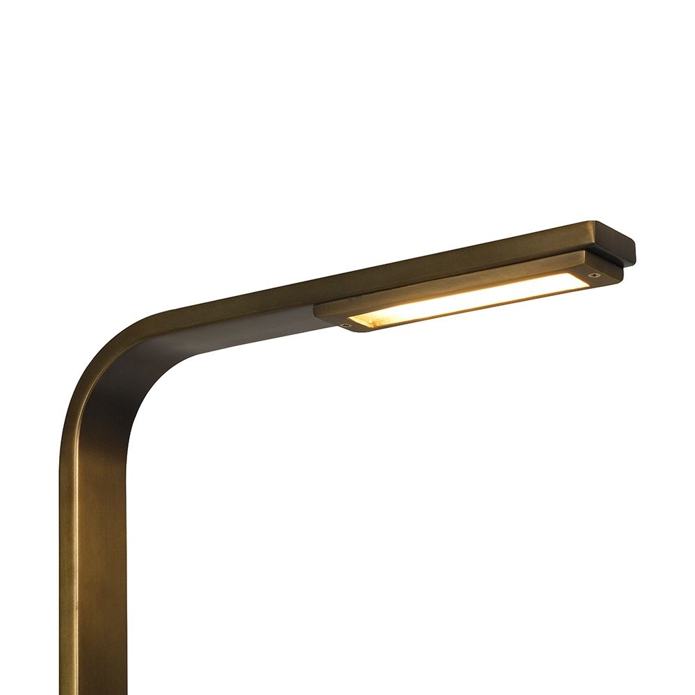 Frezoli Piana Tafellamp - Donker Messing - H53 cm