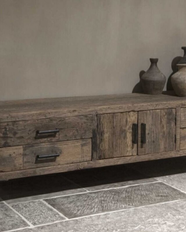 Be-Uniq  TV-Dressoir | Verona | 180 cm | Oud Hout