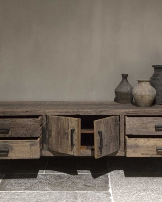 Be-Uniq  TV-Dressoir | Verona | 180 cm | Oud Hout