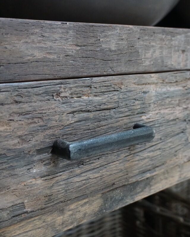 Rene Houtman Badkamermeubel Sem - L135 cm - Hout 3 lades