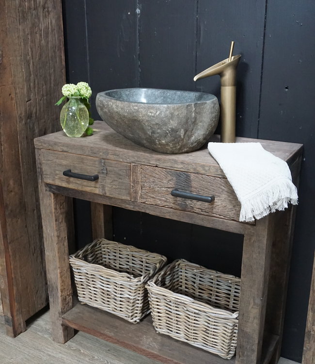 Rene Houtman Badkamermeubel Semmie - Ijzer - B80 cm