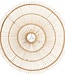Bazar Bizar The Sky Pendant - Natural Rotan - XXL - Diameter 150 cm
