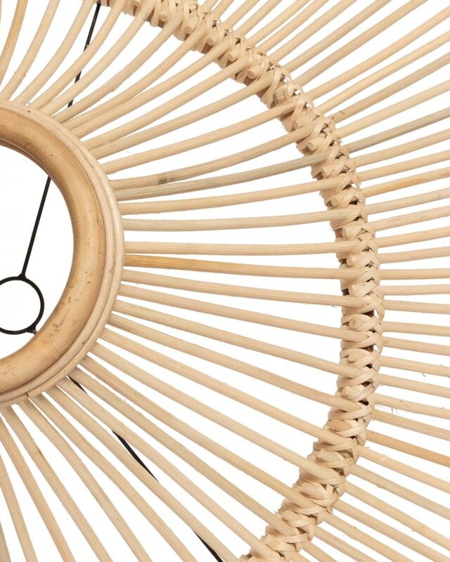 Bazar Bizar The Sky Pendant - Natural Rotan - XXL - Diameter 150 cm