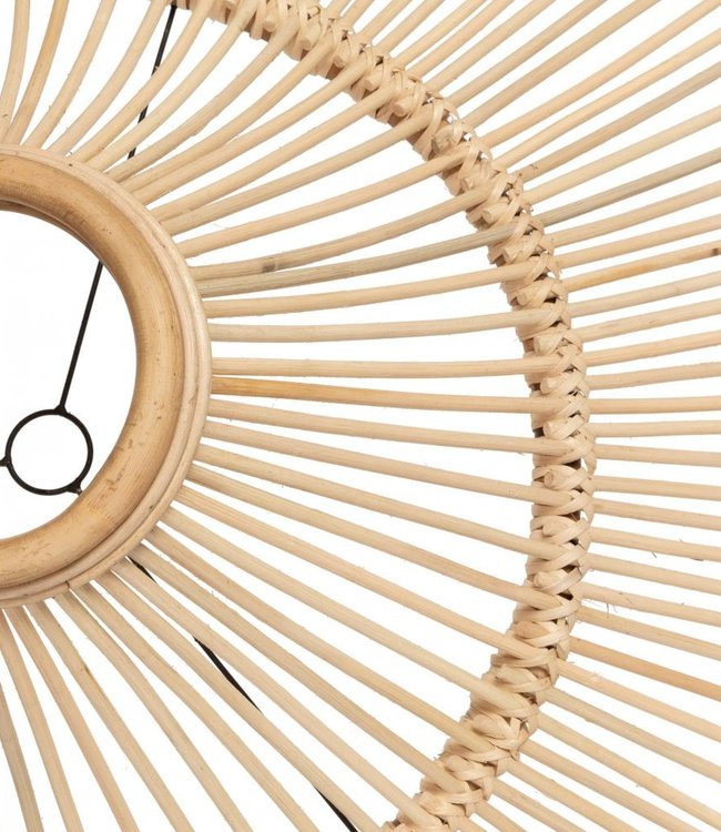 Bazar Bizar The Sky Pendant - Natural Rotan - XXL - Diameter 150 cm