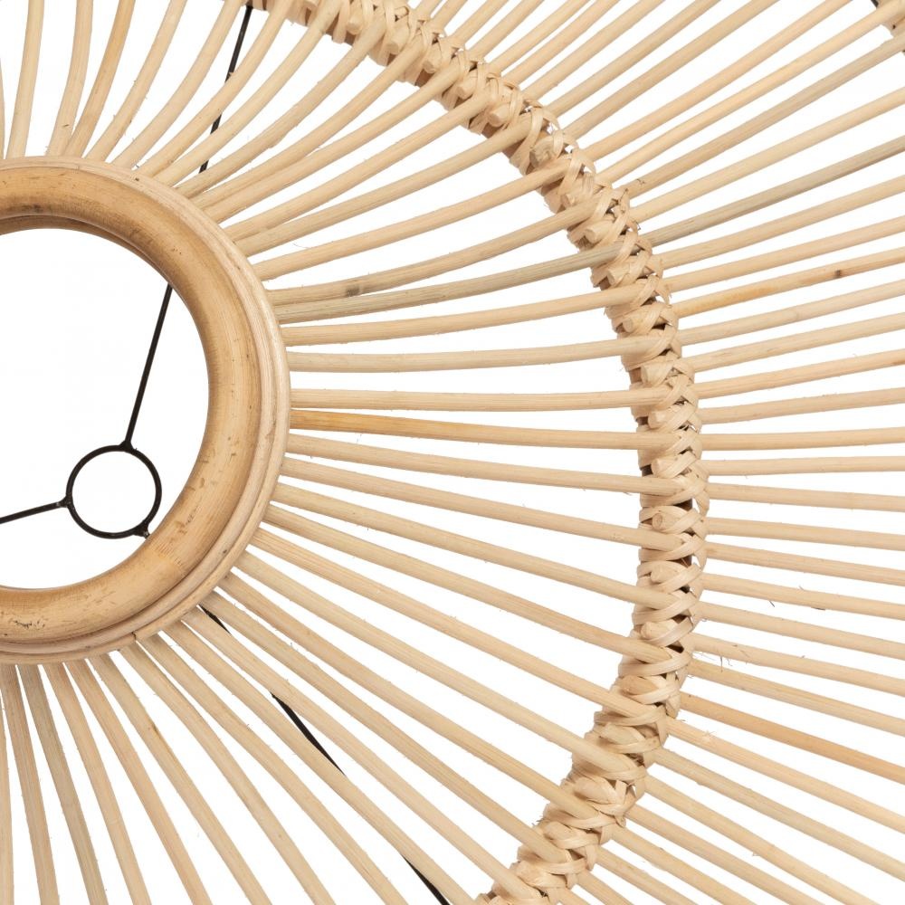 Bazar Bizar The Sky Pendant - Natural Rotan - XXL - Diameter 150 cm