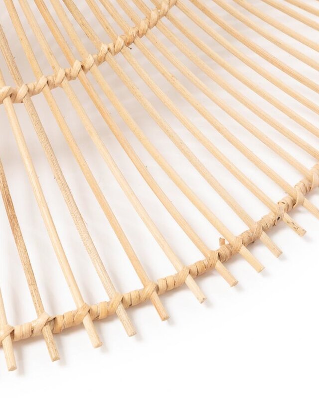 Bazar Bizar The Sky Pendant - Natural Rotan - XXL - Diameter 150 cm