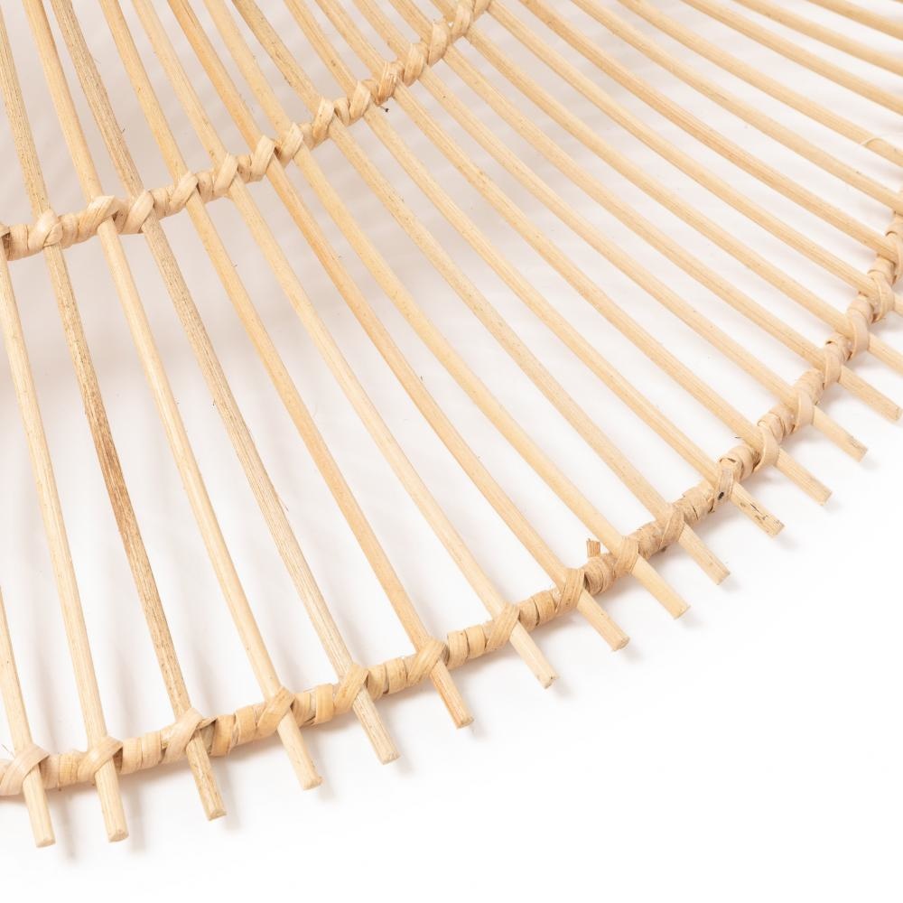 Bazar Bizar The Sky Pendant - Natural Rotan - XXL - Diameter 150 cm