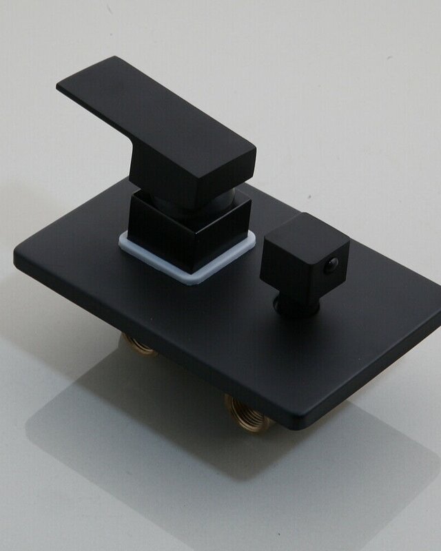 Rene Houtman Zwarte Inbouw Regendouche - 30 cm