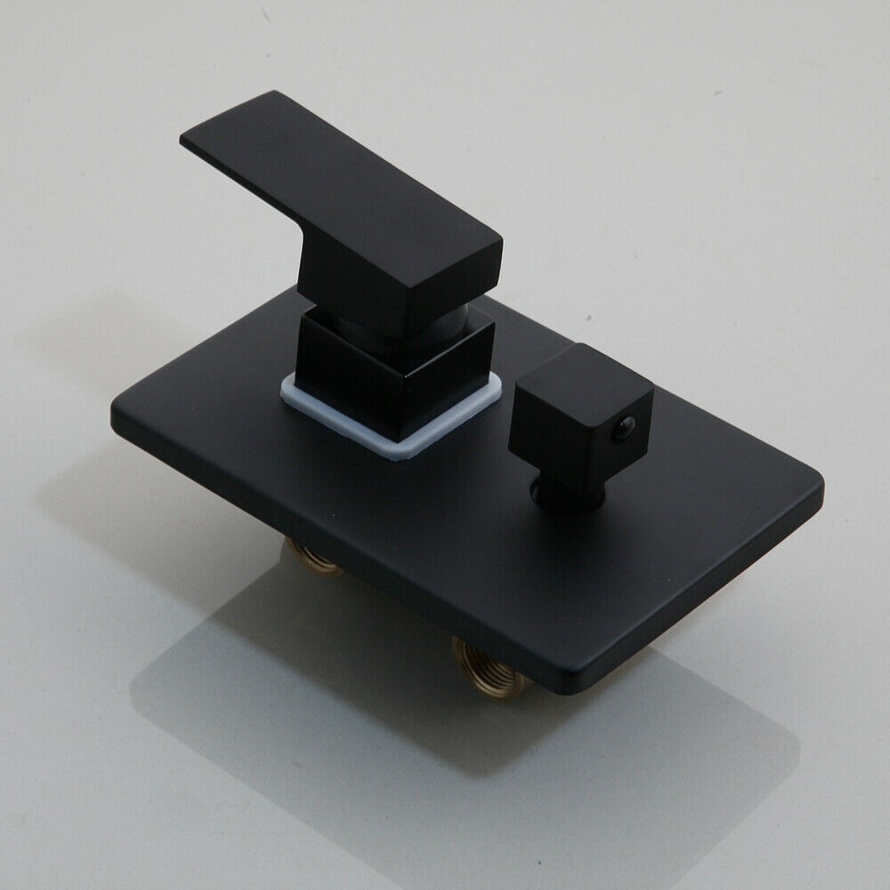 Rene Houtman Zwarte Inbouw Regendouche - 30 cm