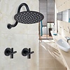 Douche set - Mat Zwart