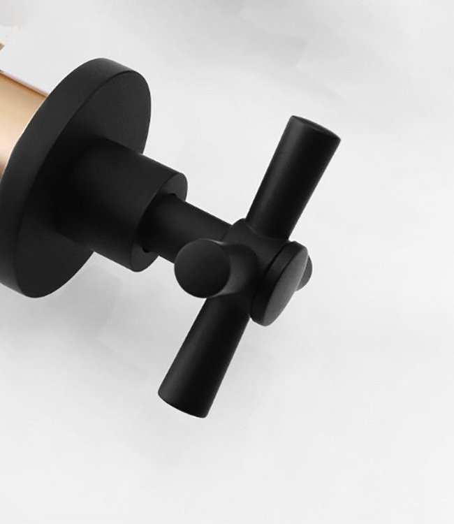 Rene Houtman Douche set - Mat Zwart