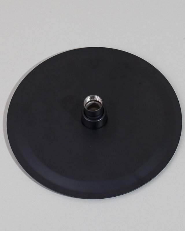 Rene Houtman Inbouwdouche - Mat zwart - 38 cm
