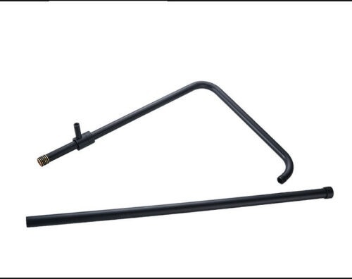 Rene Houtman Thermostatische Douche - Zwart - H95-130 cm