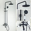Olie Bronzen Opbouw Douche - H94-134 cm