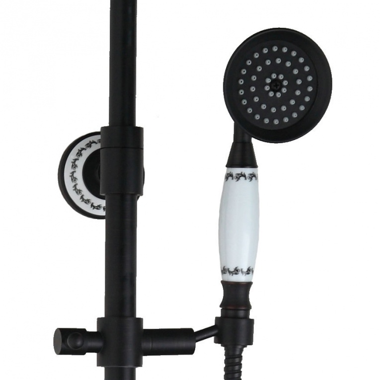 Rene Houtman Olie Bronzen Opbouw Douche - Met Keramiek