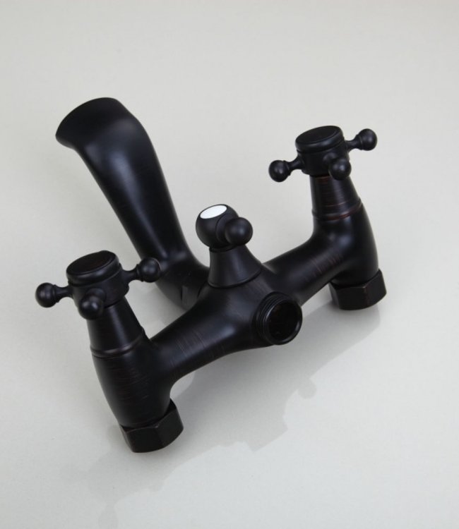 Rene Houtman Olie Bronzen Opbouw Douche - Met Keramiek