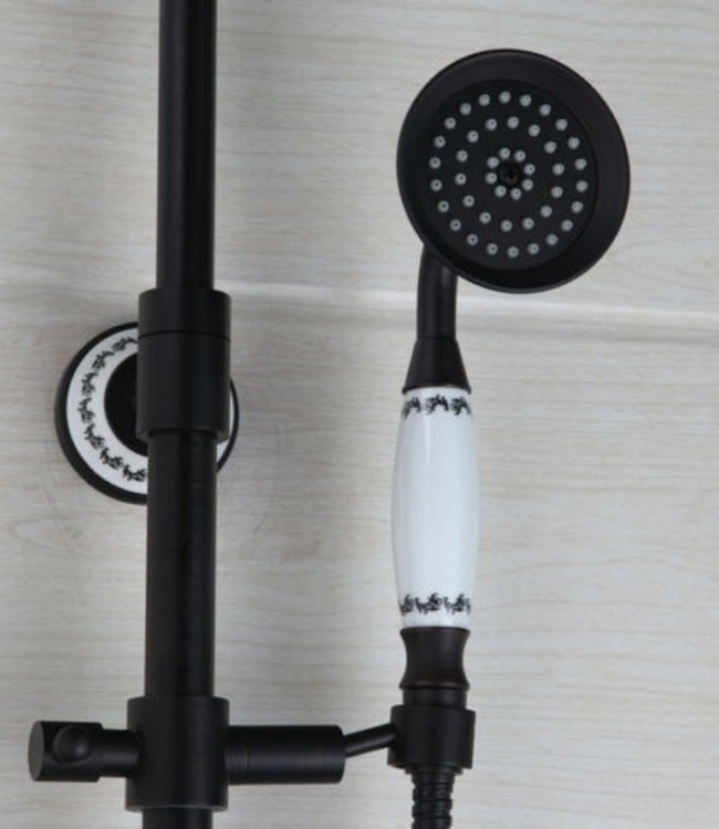 Rene Houtman Nostalgische Olie Bronzen Douche - H92-132 cm