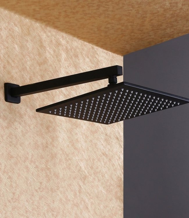 Rene Houtman Olie Bronzen LED Stortdouche - Inclusief Handdouche