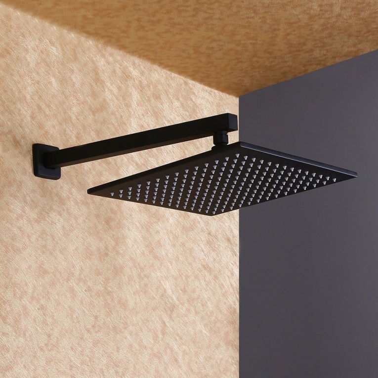 Rene Houtman Olie Bronzen LED Stortdouche - Inclusief Handdouche