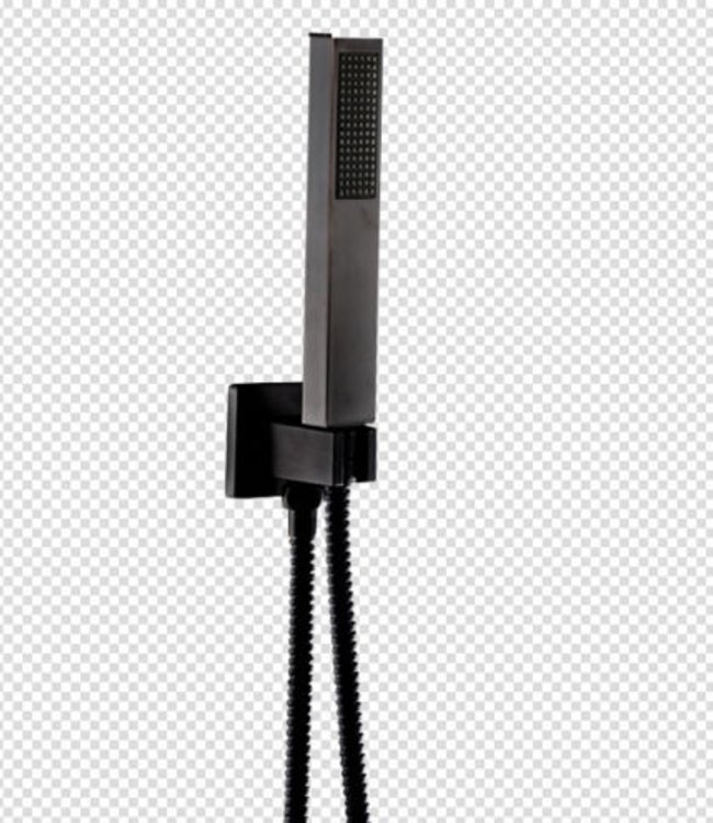 Rene Houtman Olie Bronzen LED Stortdouche - Inclusief Handdouche