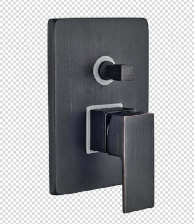 Rene Houtman Olie Bronzen LED Stortdouche - Inclusief Handdouche