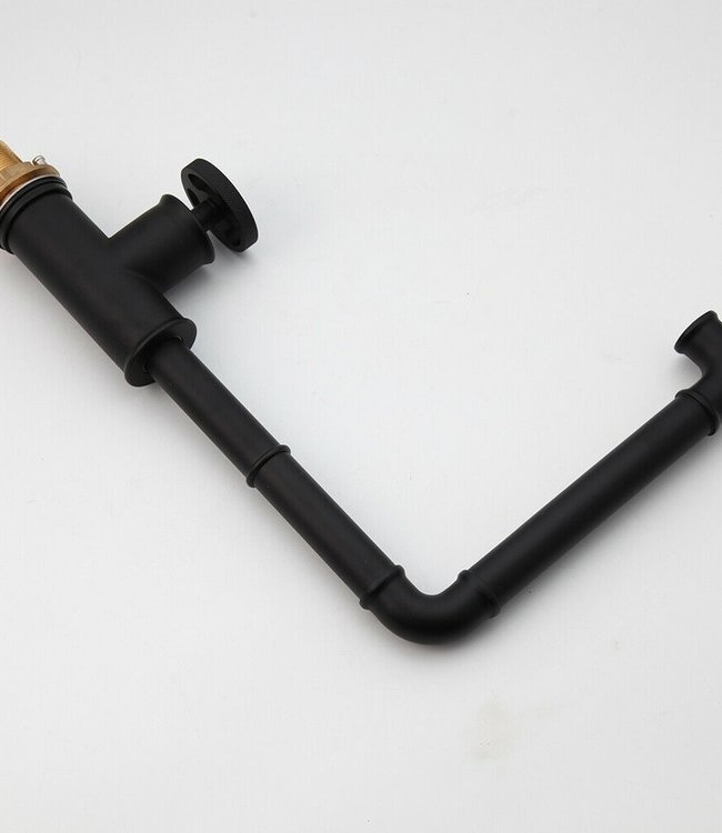 Rene Houtman Zwarte Retro Kraan - H32 cm