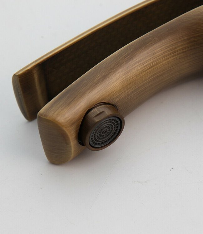 Rene Houtman Landelijke Mengkraan - Bronzen Uitvoering - H27 cm