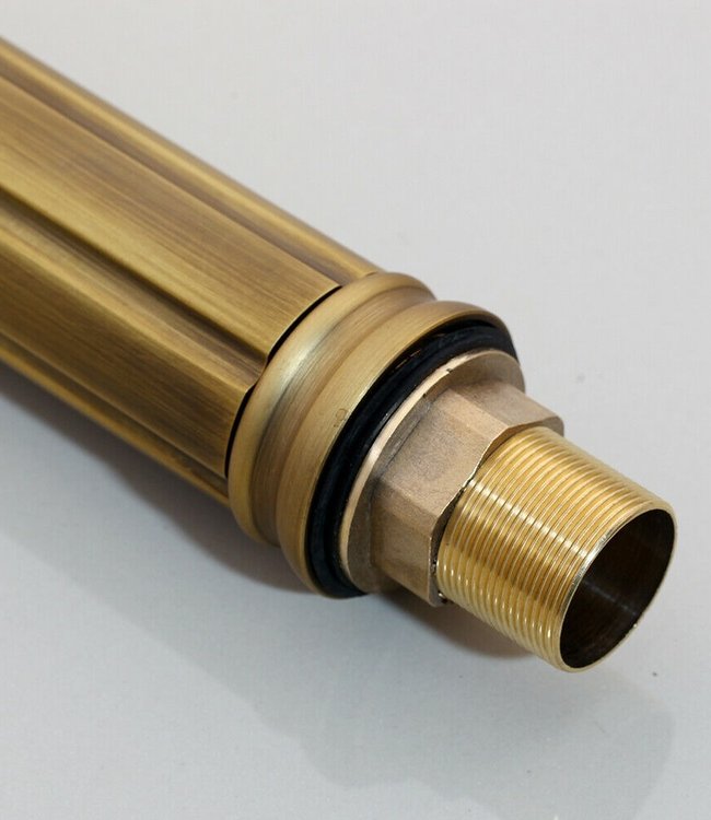 Rene Houtman Nostalgische Bronzen Mengkraan - H35 cm