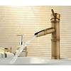 Retro Bronzen Watervalkraan - H19 cm